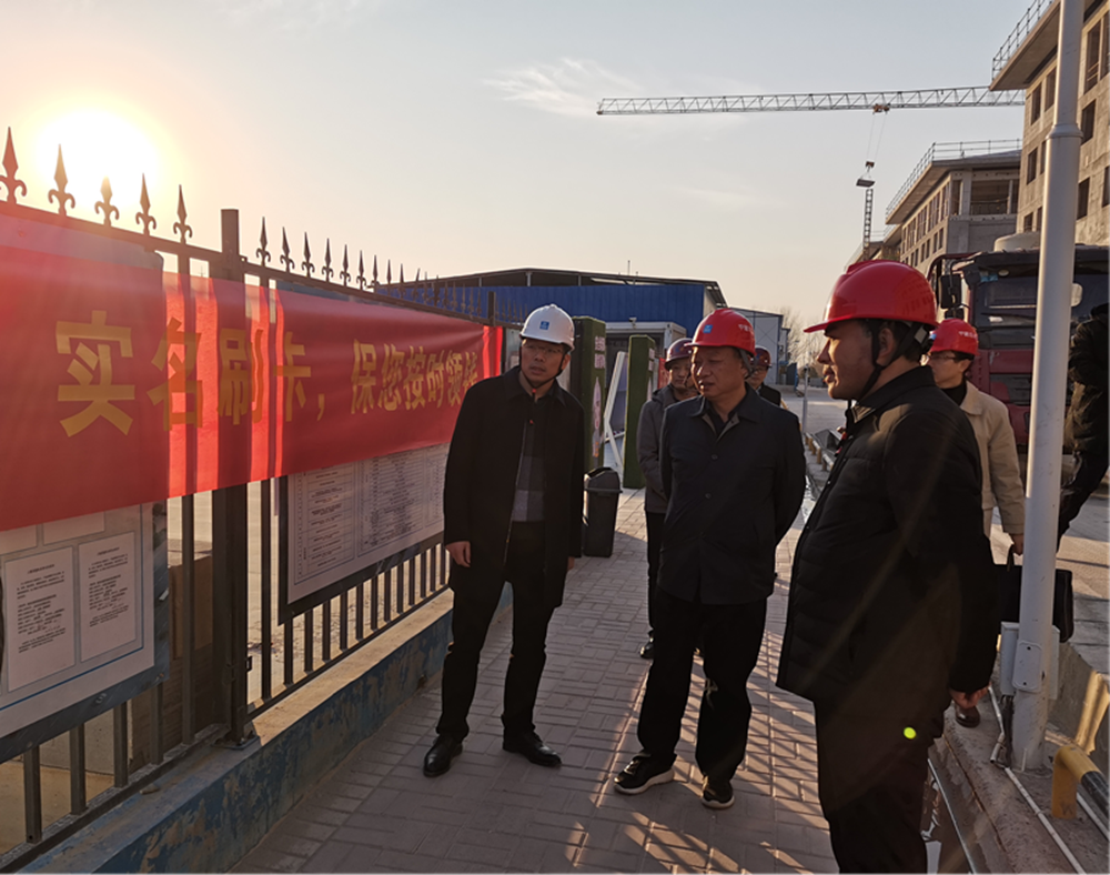 市國資委領導調(diào)研指導建投集團工程項目款項支付和農(nóng)民工工資支付情況