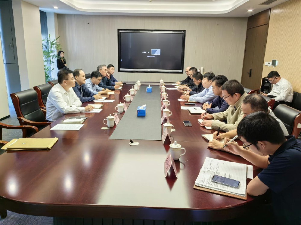 鄭州市建設投資集團有限公司就管線業(yè)務赴杭州、中山開展調(diào)研學習